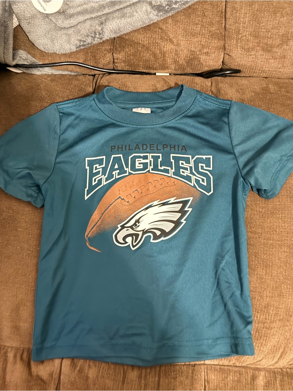 NFL Philadelphia Eagles Teal Kids Short-Sleeve Graphic Tee